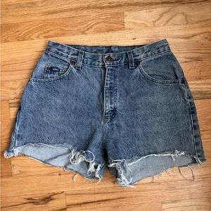 Lee Cut Off High Waisted Shorts
